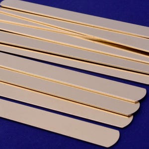 5pcs 5&quot;*1/2&quot;(127*13mm) Brass Bracelet Blank,Brass Stamping Cuff Bangles,tibetara®,18 Gauges,5&#39;&#39; 6&#39;&#39; Bangle Blank,Stamping Metal-10166951