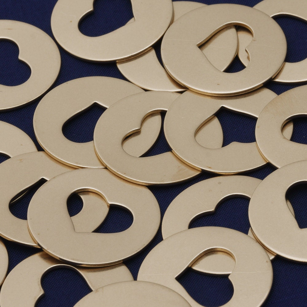 1(25mm) tibetara® Round Brass Discs -metal stamping blanks,18