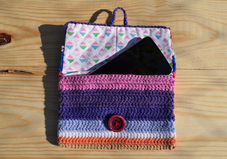 Gift for a grandmother Coin Purse Usefull Gift Organizer for Glasses Storage for keys Crochet Organizer