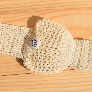 Monedero con puño de muñeca tejido a mano, monedero pequeño. Pulsera con monedero.