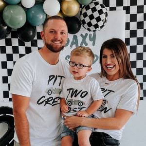 Two Fast Family Birthday Shirts, Race Car Birthday Shirt, 2nd Birthday Tee, Second Birthday, Racing Birthday Party, Matching Family Birthday