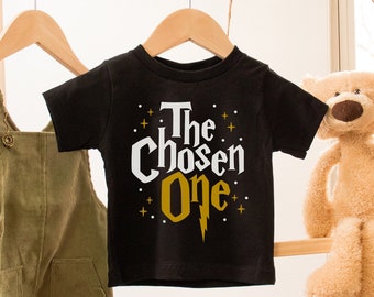 The Chosen One Birthday Shirt: Wizard 1st Birthday Tee