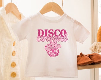 Disco Cowgirl Birthday Shirt: Matching Family Outfits