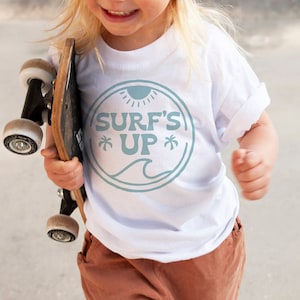Surf&#39;s Up Birthday Shirt: Beach Party Outfit