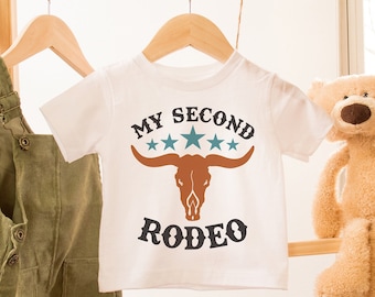 Rodeo 2nd Birthday Shirt: Cowboy Second Birthday Outfit