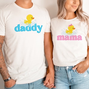Rubber Ducky Birthday Family Shirts: Matching Splish Splash Outfits