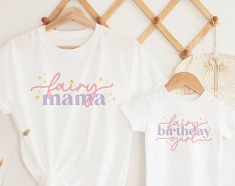 Fairy Birthday Matching Family Shirts: Fairytale Birthday Outfit
