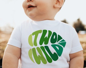 Two Wild Birthday Shirt: Jungle Safari 2nd Birthday Outfit