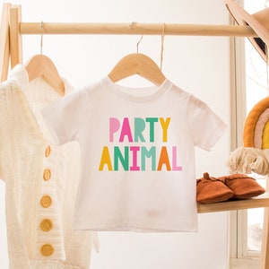 Party Animal Birthday Shirt, Zoo Animals Birthday, Party Animal Shirt, Infant Toddler Youth Kids, Wild Safari Party Animals Birthday Outfit