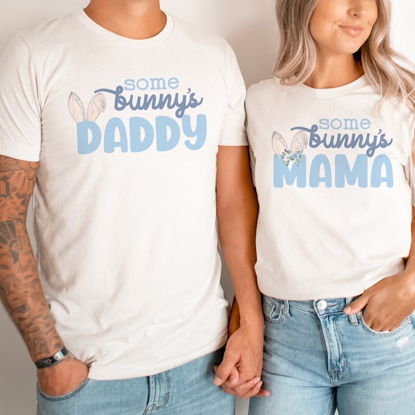 Bunny Birthday Boy Matching Family Shirts, Some Bunny Is One Birthday Boy Outfit, Bunny 1st Birthday Shirt, Mommy and Me Shirts, Bunny Party