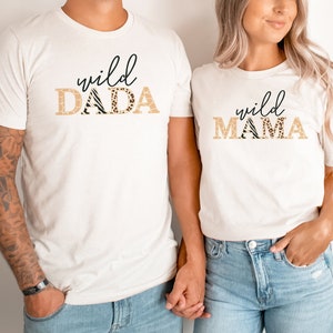 Wild One Family Birthday Shirts Wild One Neutral 1st Birthday Shirt Safari Jungle Zoo Animal Birthday Wild 1st Birthday Outfit Mommy and Me