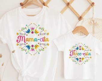 Fiesta 3rd Birthday Shirt, Three-esta Birthday Shirt, 3rd Birthday Outfit, Threeesta Birthday Party, Cinco de Mayo Tee, Mexican Fiesta Party