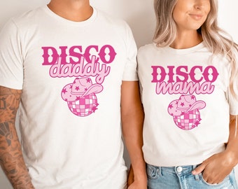 Disco Cowgirl Birthday Shirt: Matching Family Shirts