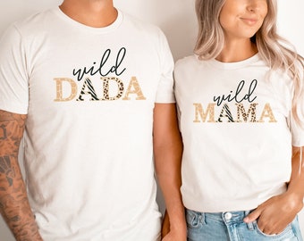 Wild One 1st Birthday Family Shirts: Safari Jungle Zoo Animal Matching Family Outfits