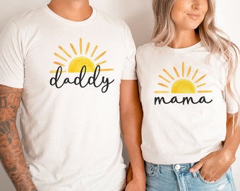 First Trip Around The Sun Birthday Shirt Matching Family Shirts 1st Birthday Outfit Boho Sun Birthday First Bday Sunshine Mommy and Me Shirt