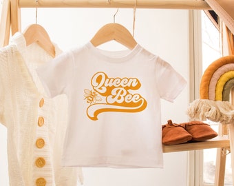 Queen Bee First Birthday Shirt: Honey Bee Party Tee