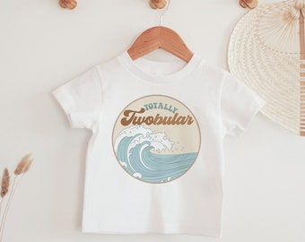 Totally Twobular Surf Birthday Shirt - Toddler Boy Tee