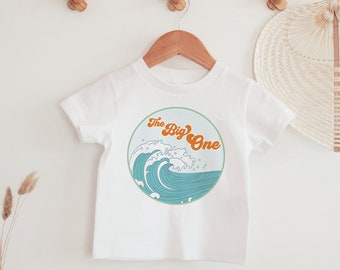 Surf 'The Big One' First Birthday Shirt - Surfing Matching Family Outfits