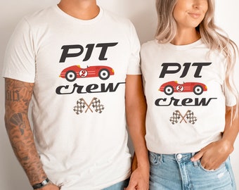 Two Fast Matching Family Birthday Shirts, 2nd Birthday, Race Car Birthday Shirt, 2nd Birthday Outfit, 2 Fast 2 Curious, Pit Crew, Red Car