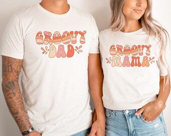 Two Groovy Family Birthday Shirts: Retro 2nd Birthday Tees