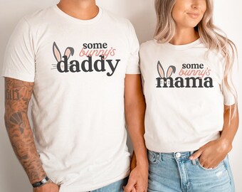 Bunny 1st Birthday Shirt: Matching Family Easter Tees