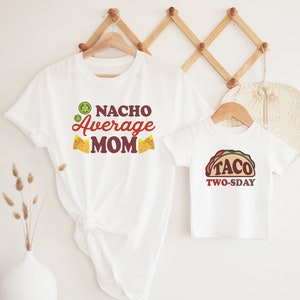 Taco TWOsday Birthday Shirt, Taco Bout Two Birthday Tee, Taco Birthday Party, Fiesta 2nd Birthday T-Shirt, Family Birthday Shirts, Mommy Me