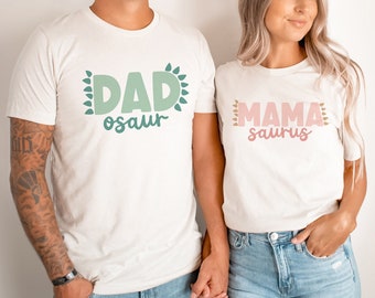 One-A-Saurus Birthday Shirt: Dinosaur 1st Birthday Matching Family Outfits