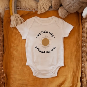 First Trip Around The Sun Shirt, First Birthday Outfit, Sunshine Birthday, 1st Birthday Outfit, Fun In The Sun Shirt, Infant Toddler Shirt