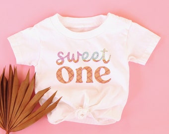Sweet One Birthday Shirt: Ice Cream Party Tee