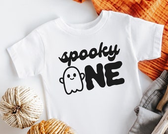 Spooky One Birthday Shirt: Halloween 1st Birthday Outfit