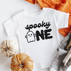 Spooky One Birthday Shirt: Halloween 1st Birthday Outfit