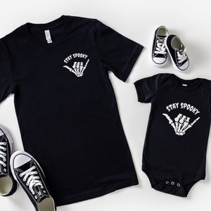 Stay Spooky Halloween Matching Family Shirts