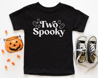 Two Spooky 2nd Birthday Shirt - Halloween Party Tee