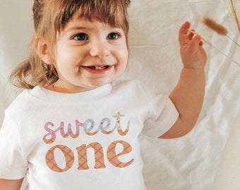 Sweet One Ice Cream Birthday Shirt - First Birthday Outfit