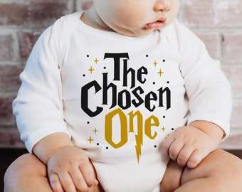 The Chosen One 1st Birthday Shirt: Wizard Family Matching Tee