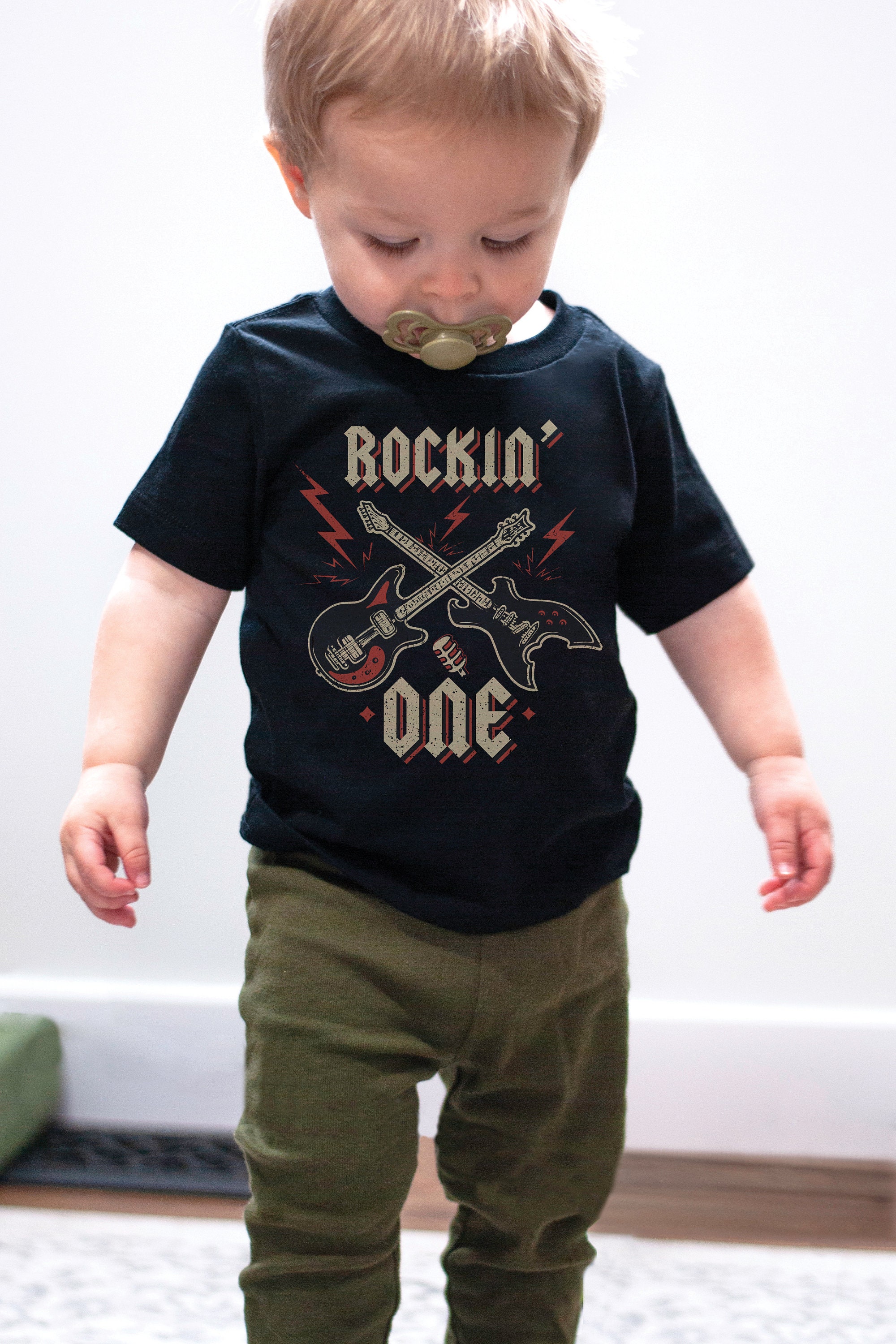 Rockin' One Birthday Shirt, 1st Birthday Shirt, Rock N Roll