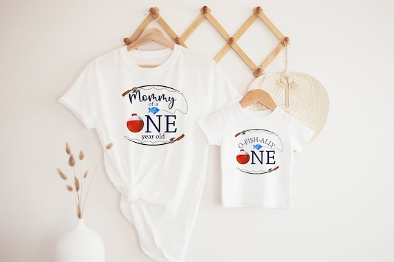 O fish ally One Birthday Shirt Ofishally One 1st Birthday Outfit Fishing Birthday Party Matching Family Birthday O Fish Ally Mommy and Me Etsy