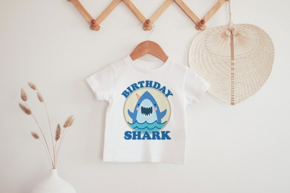 Shark Birthday Shirt Under The Sea Birthday Shirt Baby Shark