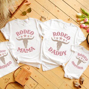 My First Rodeo Birthday Girl Shirt Cowgirl Birthday Shirt - Etsy