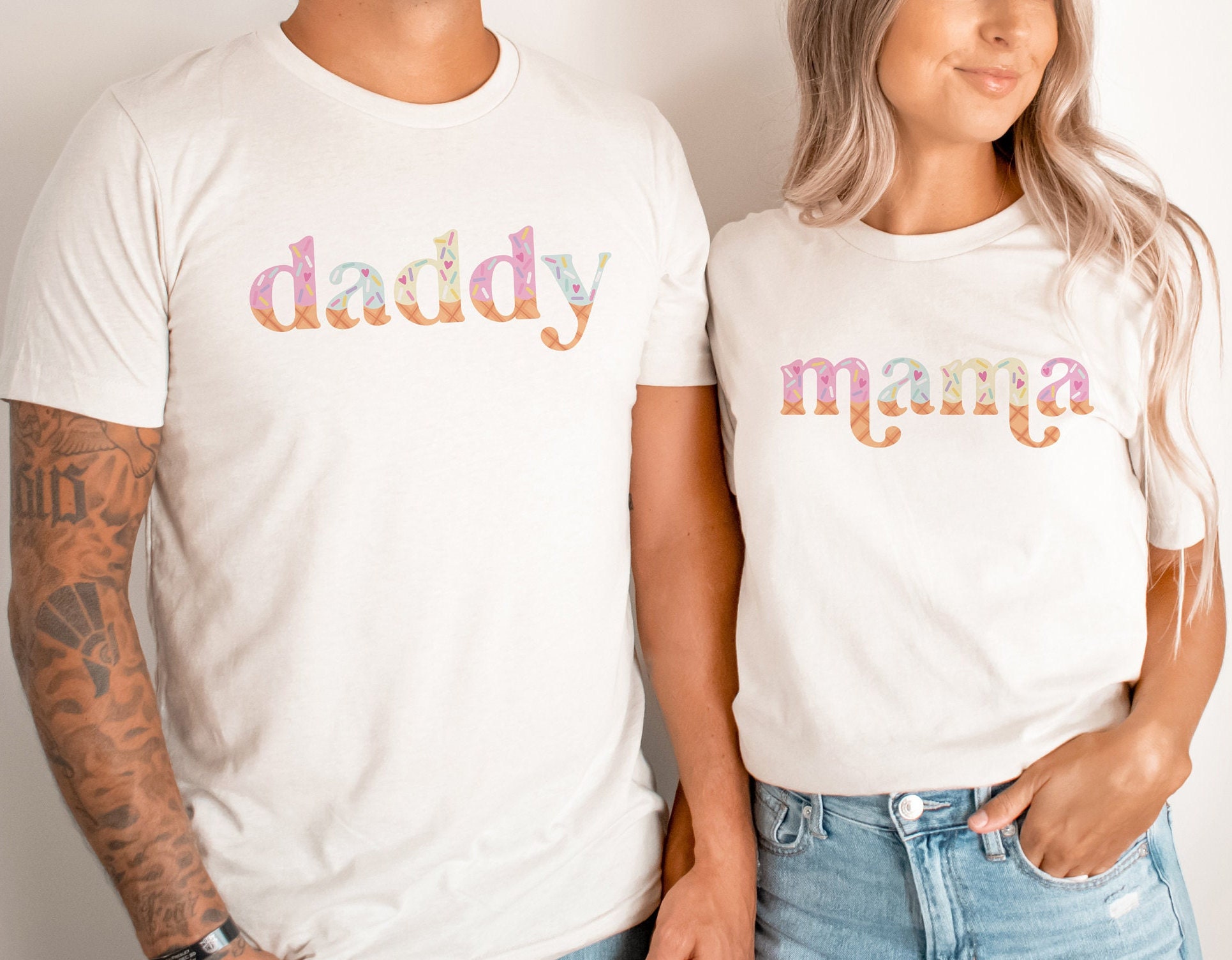 Ice Cream First Birthday Shirts, Matching Family Sweet One 1st Birthday Shirt, Ice Cream Birthday Outfit, Ice Cream Birthday, Mommy and Me