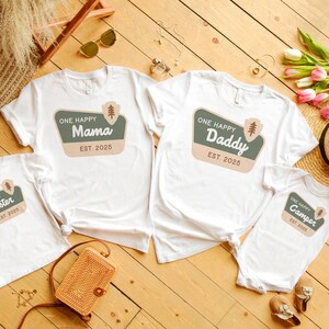 One Happy Camper Birthday Matching Family Shirts: Camping 1st Birthday Outfit, National Parks image 4