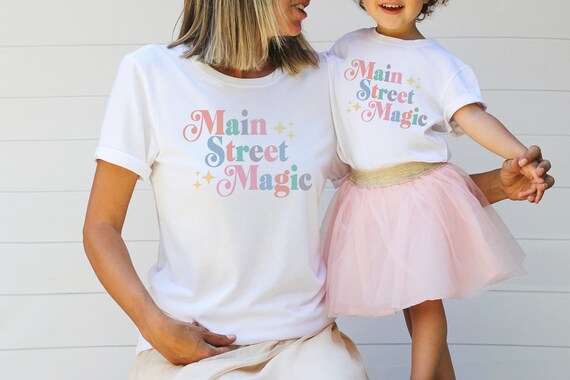 Main Street Magic Shirts Matching Mommy 