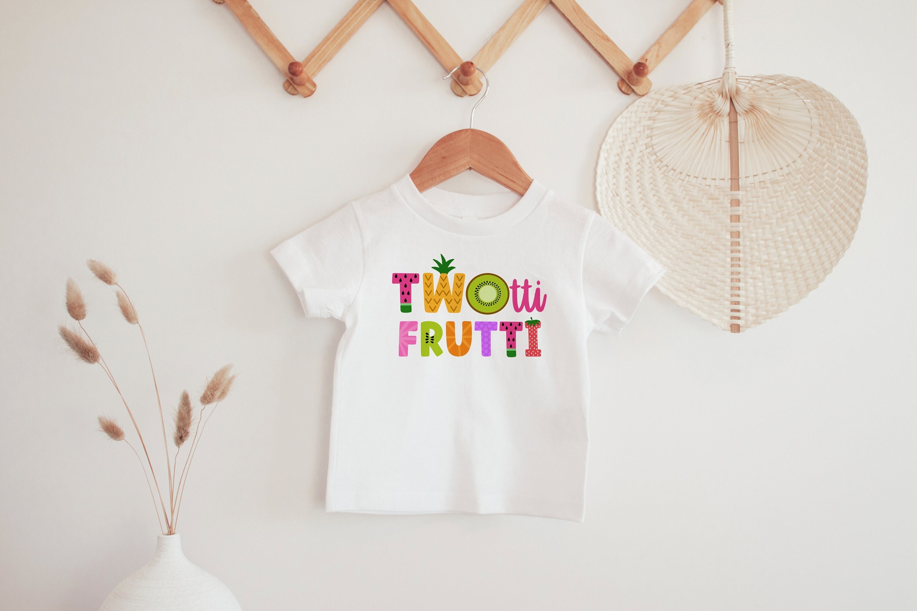 Two-tti Frutti Cutie Second Birthday Party Girl Tee – Sew Sudberry