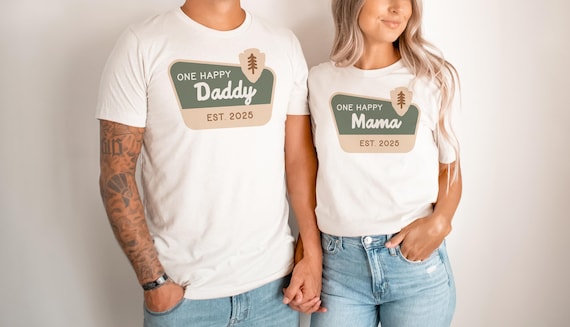 One Happy Camper Birthday Matching Family Shirts: Camping 1st Birthday Outfit, National Parks