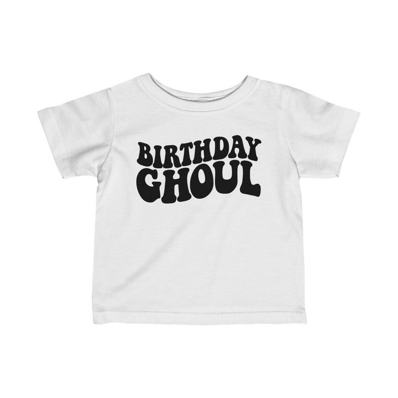 Birthday Ghoul Shirt: Kids Halloween Birthday Tee image 8