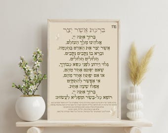 Asher Yatzar ברכת אשר יצר