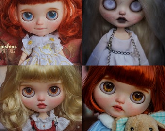 Pre-order Custom Simple Carving Blythe Doll
