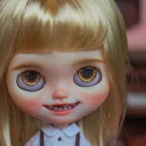 Pre-order Custom Smile Braces Optional Blythe Doll image 3