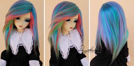 Bjd sales yarn wig