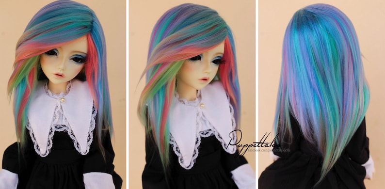 bjd yarn wig